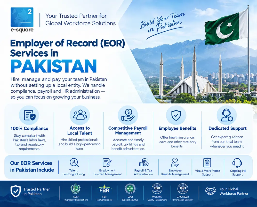 EOR services in Pakistan